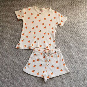 4Y Tinycottons Orange Set
